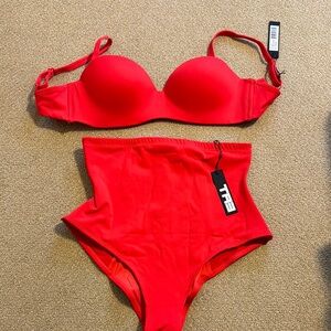 Ta3 Red Bikini Set